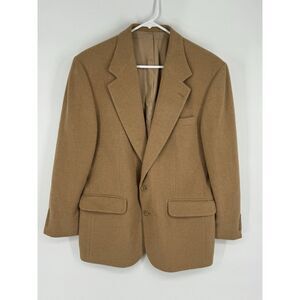 Robert Stock Camel Hair Blazer Size‎ 40 R Sports Coat